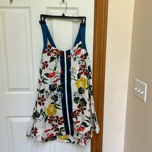 Anthropologie Floral Dress Size L New With Tags